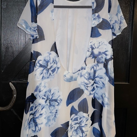 Show Me Your Mumu Willis Mini Babydoll Dress Sz S Boho Floral Flutter Flowey - Picture 2 of 8